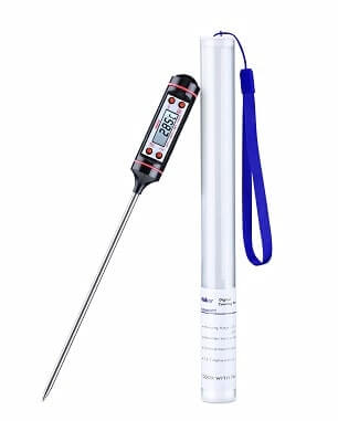 Digital Küchenthermometer Thermometer bis 300°C MAX-/MIN-/HOLD-Funktion WS